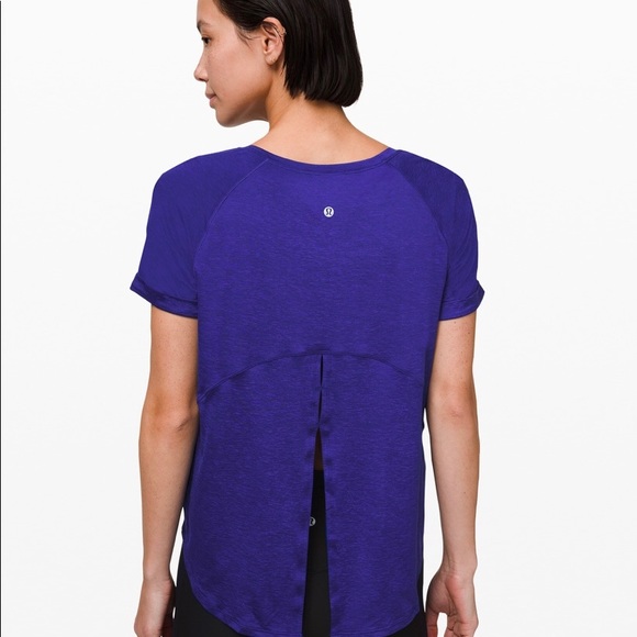 NWT Lululemon open up tie back tee - Picture 5 of 6